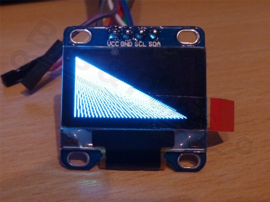 Display OLED 128x64 0,96 inch I2C/SPI Wit
